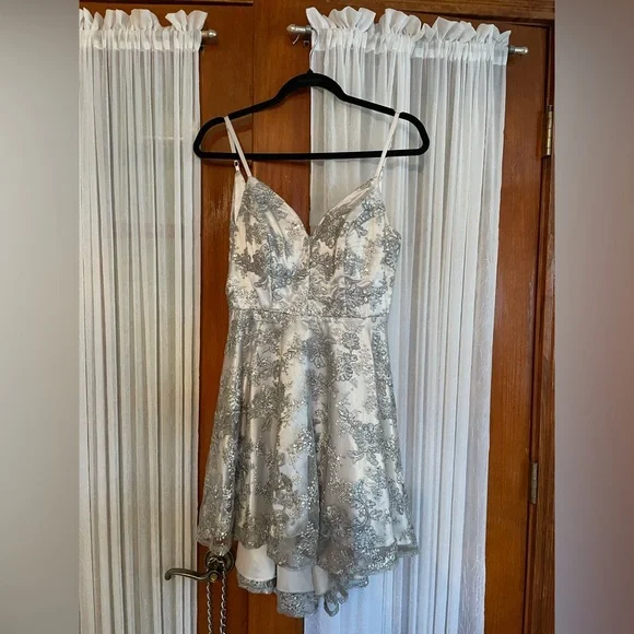 B Darlin | Dresses | B Darlin Silver Mini Dress | Poshmark B Darlin | Dresses | B Darlin Silver Mini Dress | Poshmark